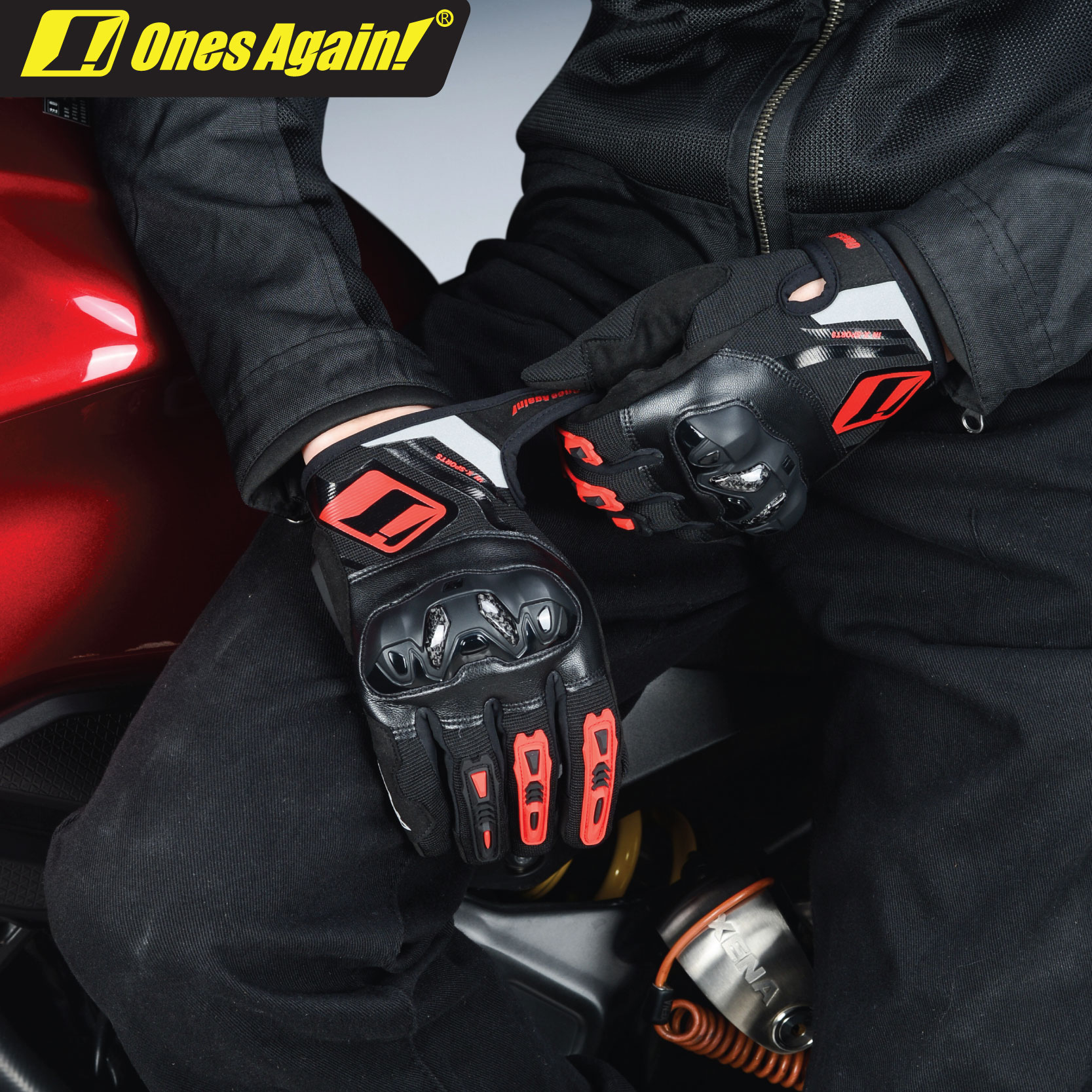 MG23 Hurricane Carbon fiber maintenance glove Summer ventilation and air circulation
