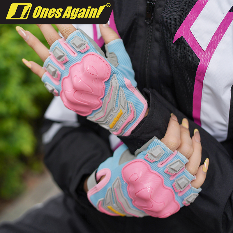 MG46 Split armor Ones Summer Vintage Motorcycle Air Permeability Protection Gloves Starlit Night