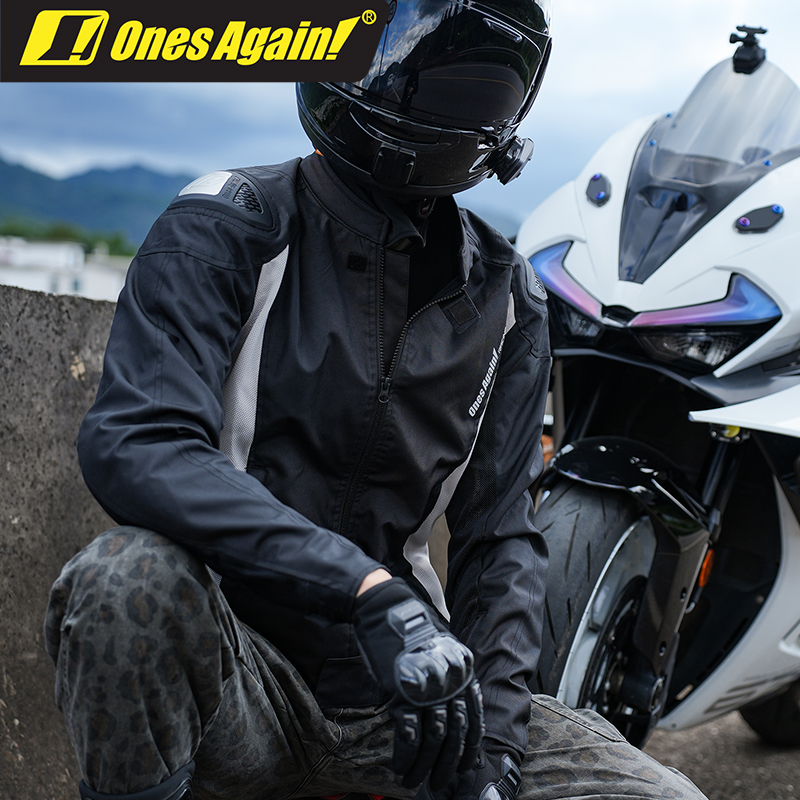 SJ07 Polar night Motorcycle jacket for summer Ventilated and safe riding equipment