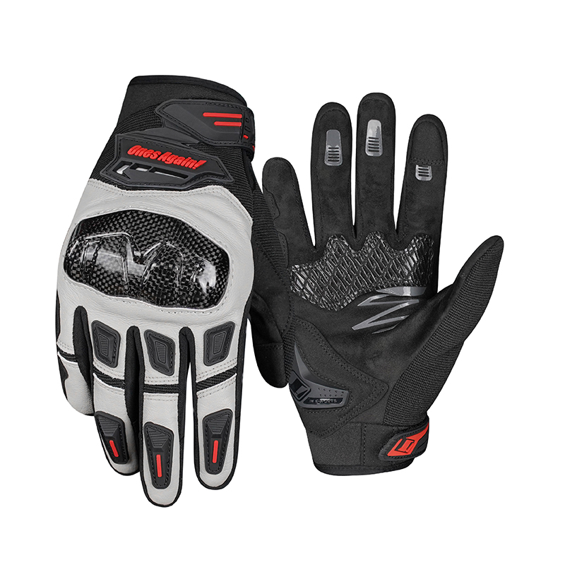 MG47 Carbon Fiber Protected Riding Summer Ventilation Gloves Tusk
