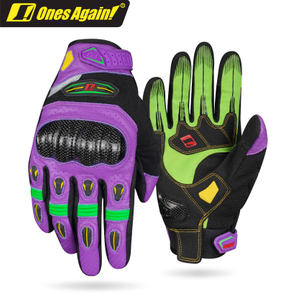 MG51 Carbon Fiber Protected Riding Summer Ventilation Gloves Mecha Dragon
