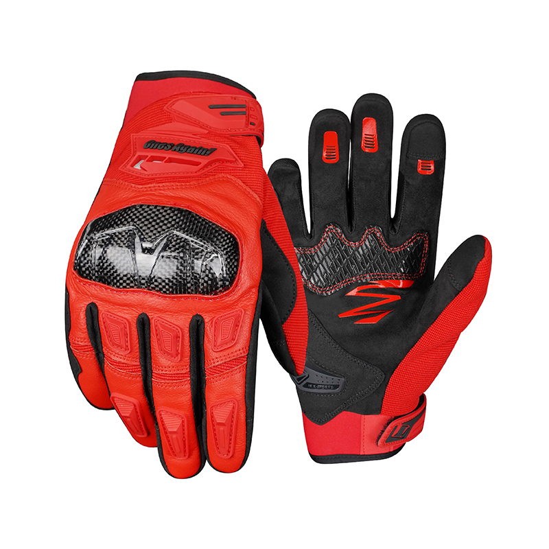 MG47 Carbon Fiber Protected Riding Summer Ventilation Gloves Tusk