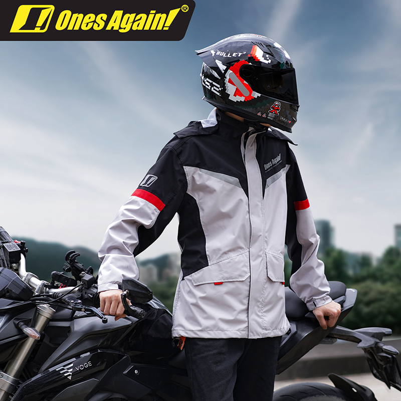 SJ14 Chilly Rain Ones Motorcycle High Water Pressure Breathable Waterproof Durable Raincoat Commuter tour