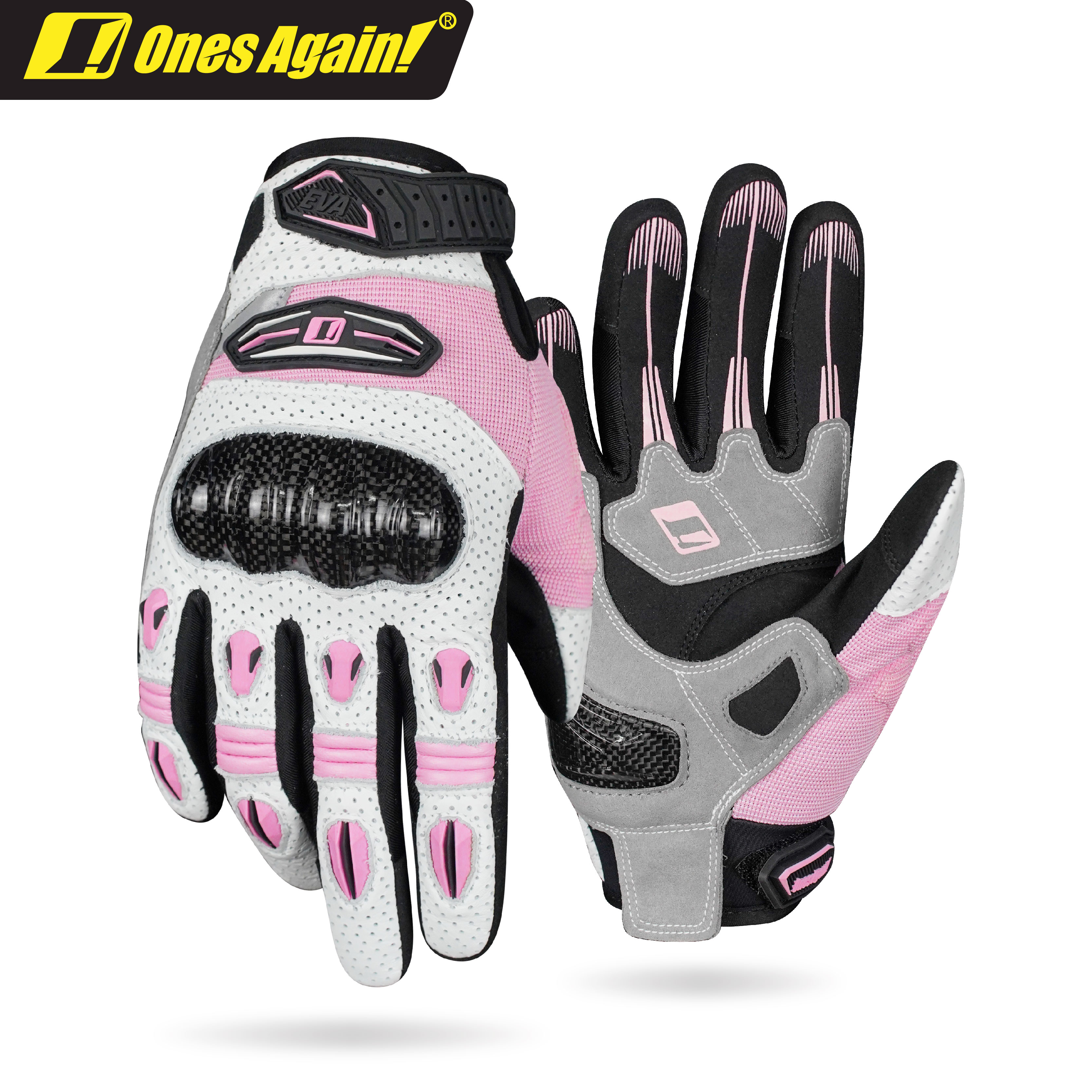 MG51 Carbon Fiber Protected Riding Summer Ventilation Gloves Mecha Dragon